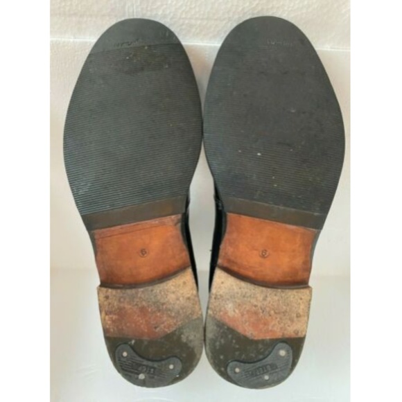 Daryl K Black Patent Leather Chelsea Boots SZ 6 - Picture 8 of 10